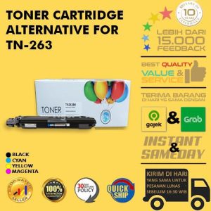 Toner Cartridge Compatible TN-263 DCP L3551CDW MFC 3735CDN HL L3270CDW
