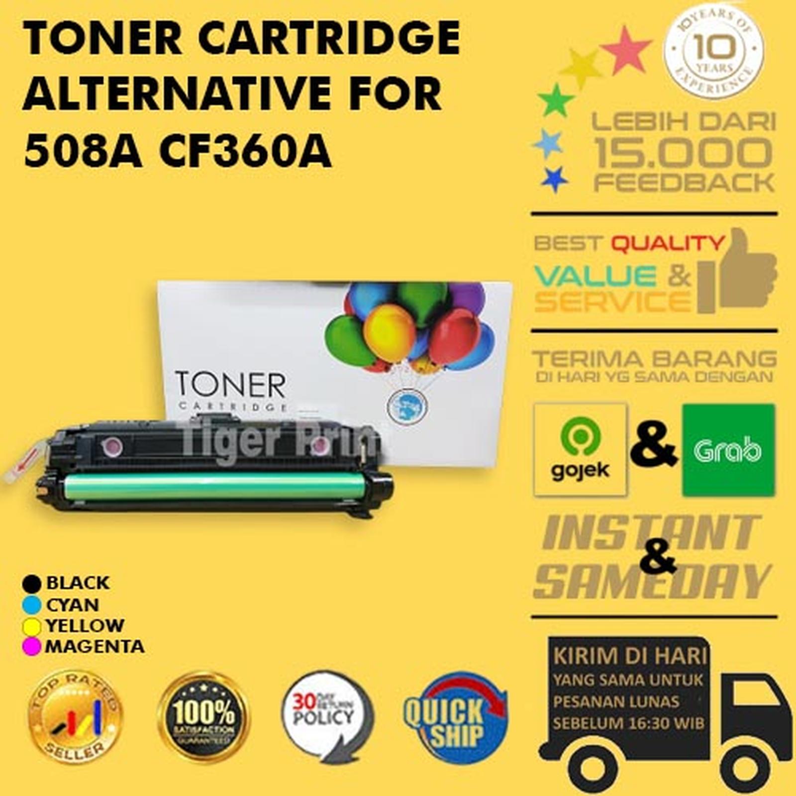 Toner Cartridge Compatible 508A CF360A M552 M553 M577