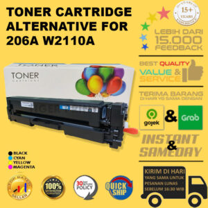 Toner Cartridge Compatible W2110A 206A M255 MFP M282