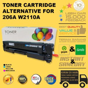 Toner Cartridge Compatible W2110A 206A M255 MFP M282