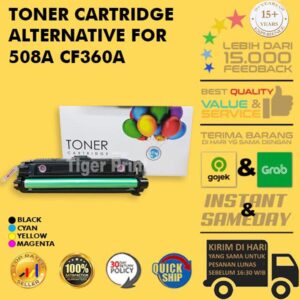 Toner Cartridge Compatible 508A CF360A M552 M553 M577