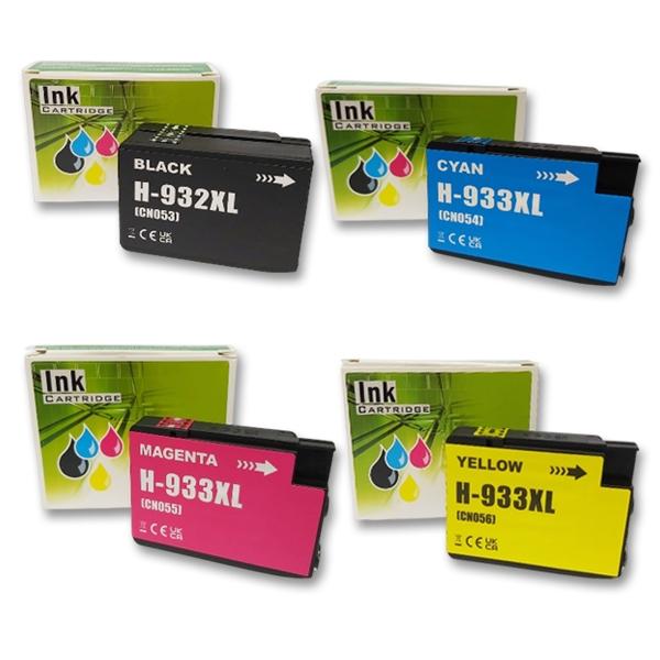 Tinta 932XL 933XL High Yield Black Colour Ink Cartridge