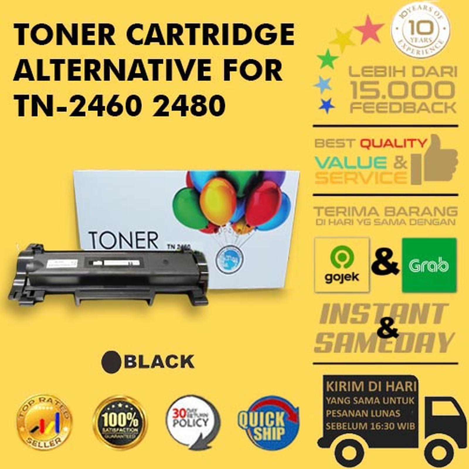 Toner Cartridge Compatible For TN2460 TN 2460 TN2480 TN 2480