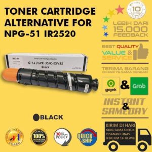 Toner NPG51 NPG-51 NPG 51 G-51 GPR-35 C-EXV 33 IR2520 IR2525 IR2530