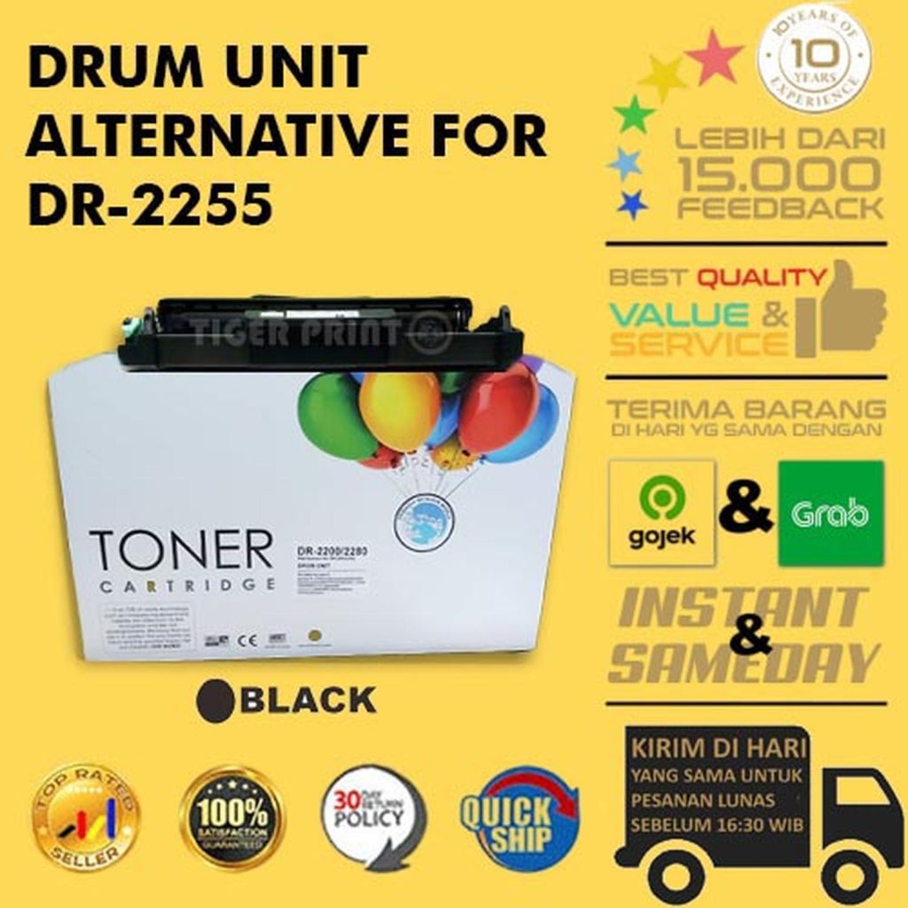 Drum Unit DR-2255 2255 For HL-2130 HL-2240D HL-2250DN