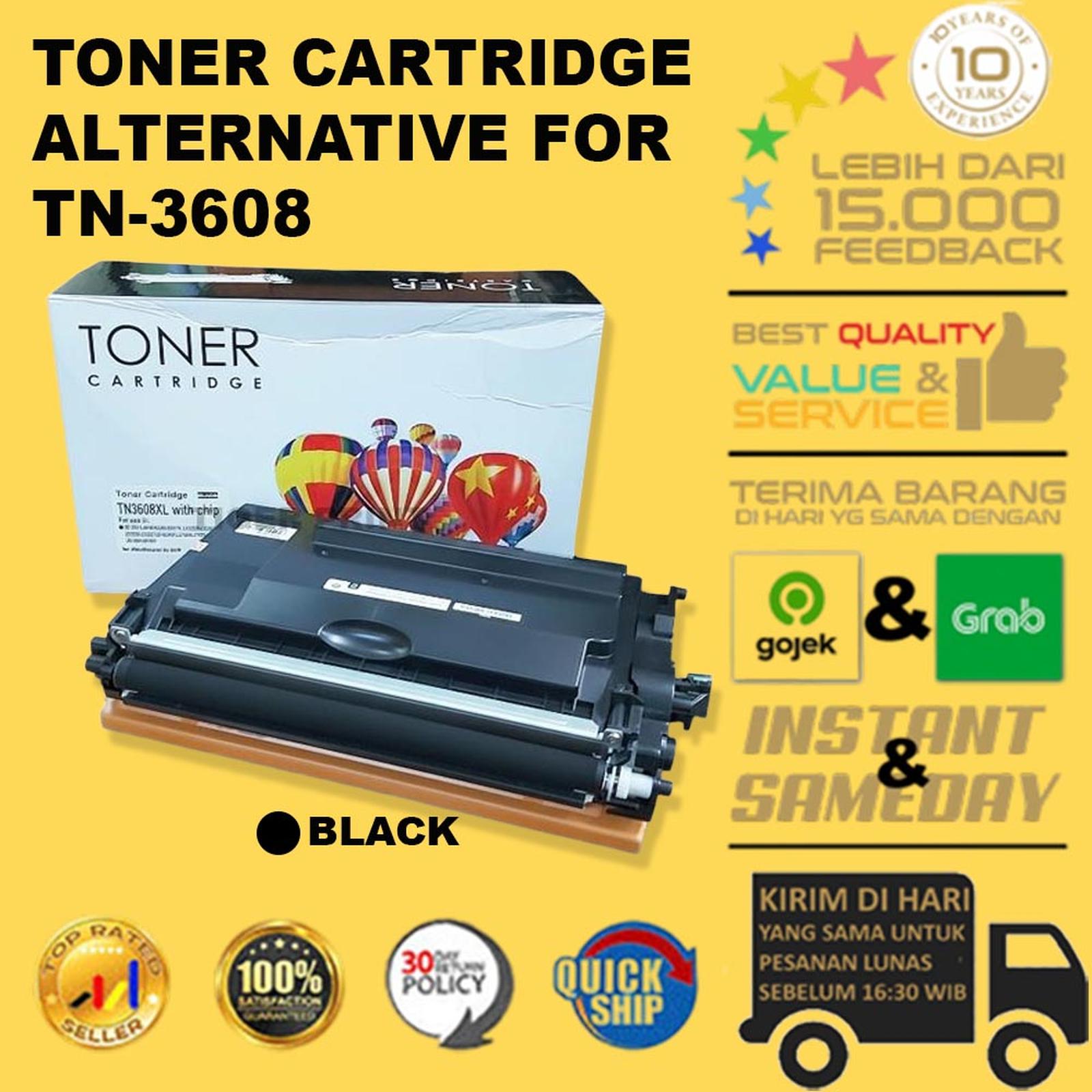 TN-3608XL TN3608 TN 3608 XL TN3618 3618 Toner Cartridge Compatible