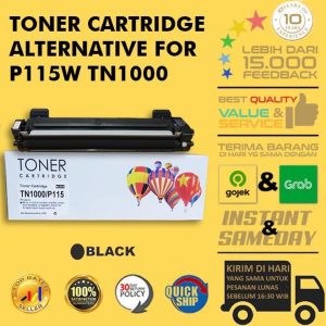 Toner Cartridge Compatible TN-1000 P115 M115W M115FW HL-1110 1200 1210