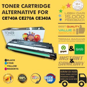 Toner Compatible CE740A 307A CE270A 650A CE340A 651A CP5225 CP5525 MFP M775