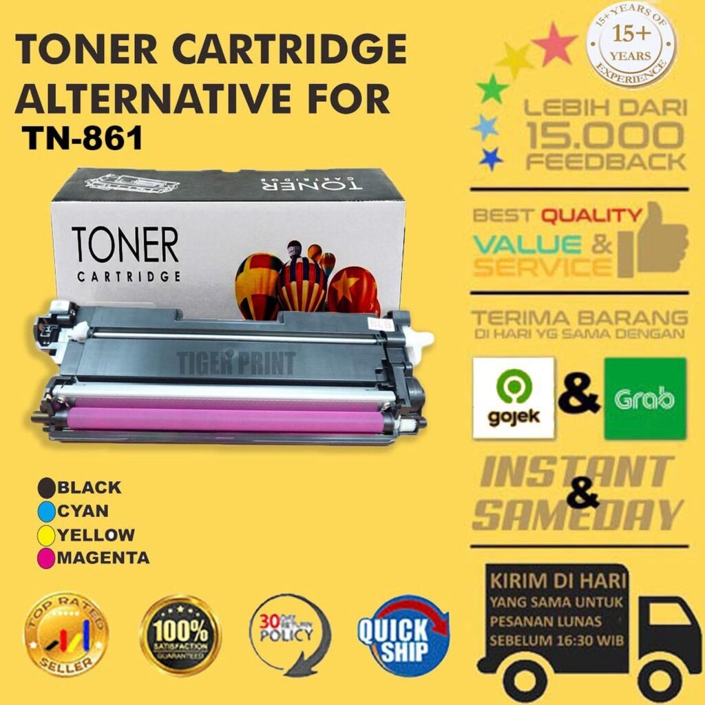 TN 861 TN-861 TN861 MFCL9630CDN Toner Cartridge Compatible